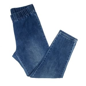 Soft Surroundings Metro Pull-On Denin Legging Pants